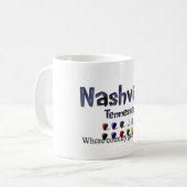 Mug Nashville Tennessee (Devant gauche)