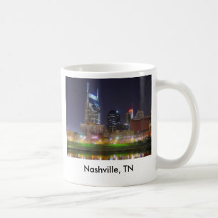 Mug Nashville, ville Etats-Unis de musique de TN