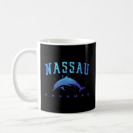 Mug Nassau Bahamas Beach Snorkel Plongée plongée Dolph (Gauche)