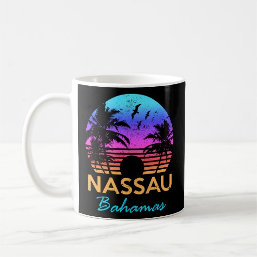 Mug Nassau Bahamas Beach Trier Sunset Summers (Gauche)