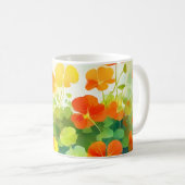 Mug Nasturtium Floral été (Devant droit)