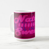 Mug Natalie Sweetie girls nom thème couleur (Devant gauche)