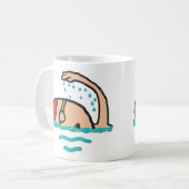 Mug Natation (Devant gauche)