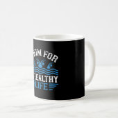 Mug Natation (Devant droit)