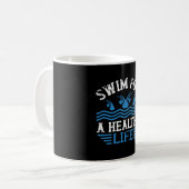 Mug Natation (Devant gauche)