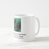 Mug Natation avec des sphinx (Devant droit)