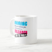 Mug Natation contre Cheerleading (Devant gauche)
