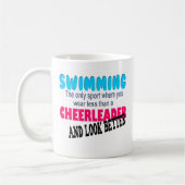 Mug Natation contre Cheerleading (Gauche)