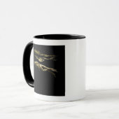Mug natation de grenouille dans l'obscurité juste (Devant gauche)