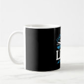 Mug Natation - J'aime nager et 3 personnes (Gauche)
