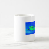 Mug natation verte de sirène (Centre)