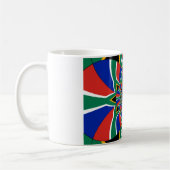 Mug Nation Arc-en-ciel : Afrique du Sud vivante Imprim (Gauche)