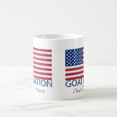 Mug NATION DE CHÈVRE La chèvre américaine GetYerGoat™ (Centre)
