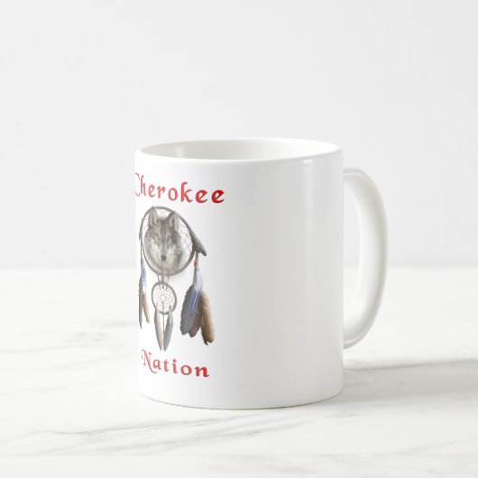 Mug Nation indienne de Cherokee (Devant droit)