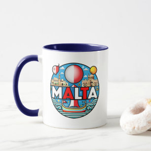 Mug Nation insulaire méditerranéenne de Malte