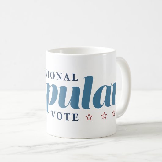 Mug national populaire des votes (Devant droit)