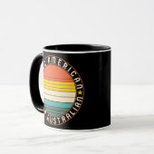 Mug Nationalité à double citoyenneté Américain Austral (Devant gauche)