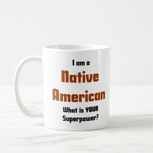 Mug native american (Gauche)