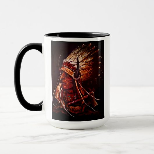 Mug Native American Chief (Gauche)