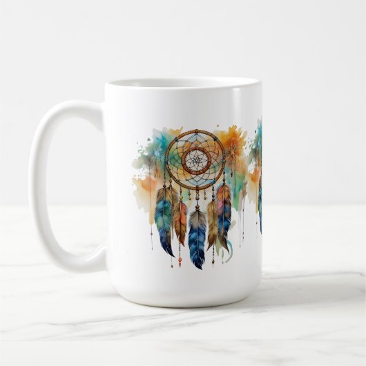 MUG NATIVE AMERICAN DREAM CATCHER (Gauche)