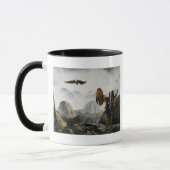 Mug Native American Painting~ Bienvenue Ami (Gauche)