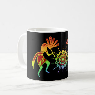 Mug Native Americans Culture - Sun Dancing Kokopelli 4