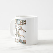 Mug Native Americans Kokopelli - Dance Your Life 1 (Devant gauche)