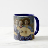 Mug NATIVITÉ,ANGES DE NOËL par PIERO DELLA FRANCESCA (Devant droit)