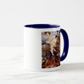MUG NATIVITÉ AVEC DES LILLES BLANCHES - MAGIE DE NOËL (Devant droit)