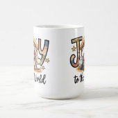 Mug Nativité Bébé Jésus Joie au monde chrétien (Centre)