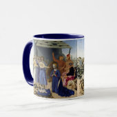 Mug NATIVITÉ DE JÉSUS, ANGES par PIERO DELLA FRANCESCA (Devant gauche)