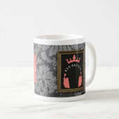 Mug N'attendait pas cela ! Rose de motif (Devant droit)
