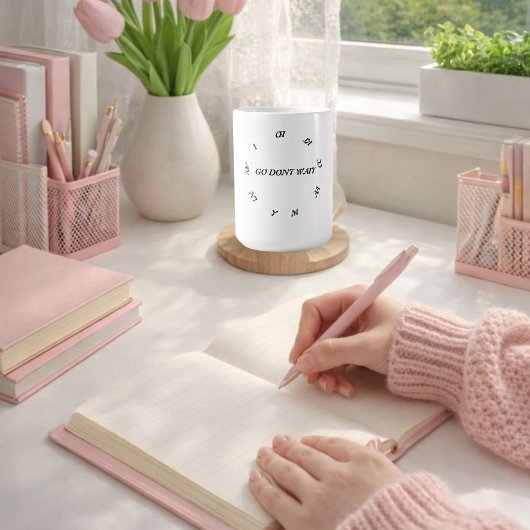 MUG N'ATTENDEZ PAS, FAITES TOUTE ACTION