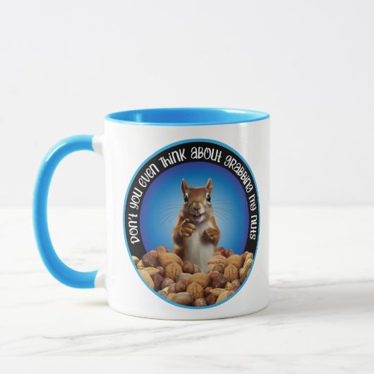 Mug N'attrape pas mes noix - drôle d'écureuil (Gauche)