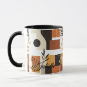 Mug Nature Abstraite Moderne - Géométrique Terreuse Pe (Gauche)
