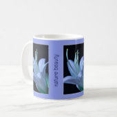 Mug Nature Beauté Hosta Flower Photo, Lavender Blue (Devant gauche)