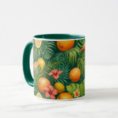 Mug nature citron orange (Devant gauche)