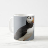 Mug Nature d'ANTARCTIQUE d'oiseau de macareux (Devant gauche)
