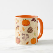 Mug Nature d'automne (Devant droit)