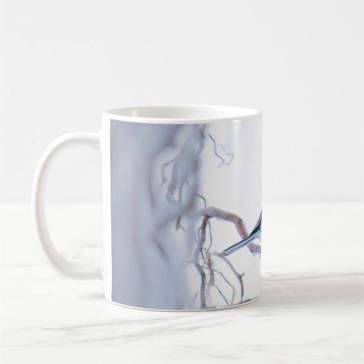 Mug Nature de Frost de neige de branches étée perché (Gauche)