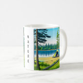 Mug Nature et Camping Art Ai (Devant droit)