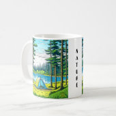 Mug Nature et Camping Art Ai (Devant gauche)