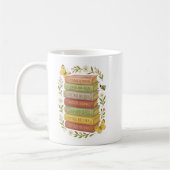 Mug Nature et livre Lover Botanique Stack (Gauche)