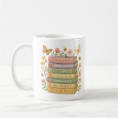 Mug Nature et livre Lover Botanique Stack (Gauche)