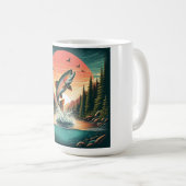 Mug Nature extérieure de la truite (Devant droit)