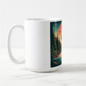 Mug Nature extérieure de la truite (Gauche)
