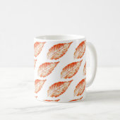 Mug Nature Feuilles Imprimer automne feuille de hêtre (Devant droit)