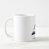Mug Nature géométrique moderne Montagnes Aventure (Gauche)