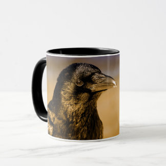 Mug Nature gothique d'oiseau de noir d'imaginaire de