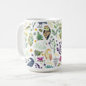 Mug Nature-Inspired Botanical Pattern Decorative Throw (Devant gauche)